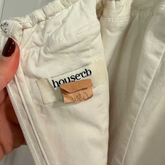 House of CB Dorothy Dress - White,  Size S - Picture 15 of 15